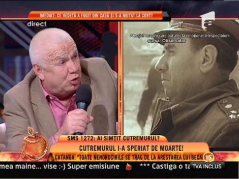 Cornelia Catanga: "Suntem prea amarati pentru un cutremur devastator!"