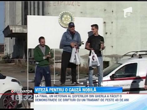 Spectacol antrenant de raliu, pentru o cauza nobila