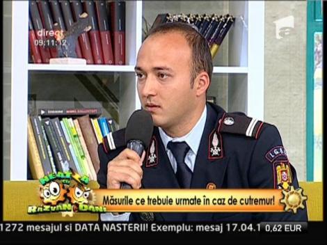 Neatza: Masuri ce trebuie luate in caz de cutremur