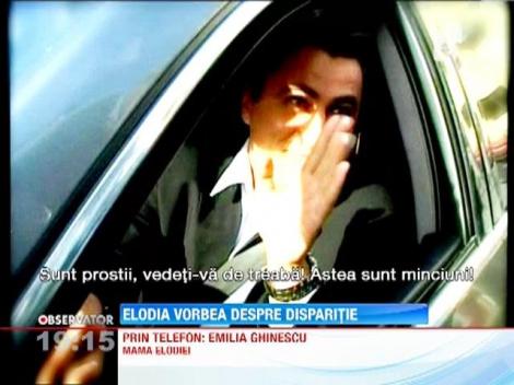 Elodia, cu trei luni inainte de disparitie: "Imi vine sa ma ascund si sa mor"