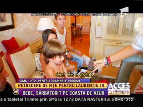 Petrecere de fite pentru Laurentiu JR! Mezinul familiei Reghecampf, sarbatorit la Monte Carlo