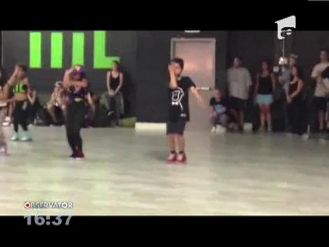 Un baietel de 11 ani a demonstrat ca poate sa danseze ca Lady Gaga
