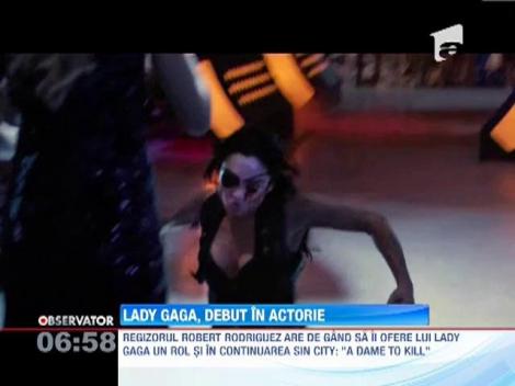 Lady Gaga, o criminala provocatoare in trilogia "Machete"