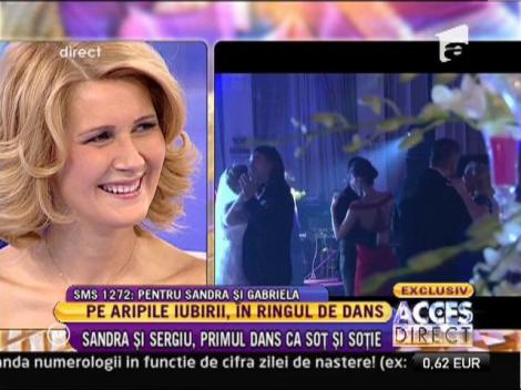 Sandra si Sergiu au stralucit pe ringul de dans!