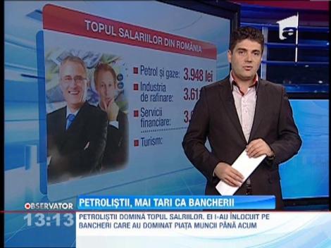 Petrolistii, mai bogati ca bancherii