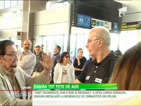 Larisa Iordache, medaliata cu bronz la Mondialele de gimnastica din Belgia