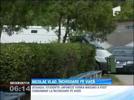 Ucigasul studentei japoneze, Nicolae Vlad, condamnat la inchisoare pe viata