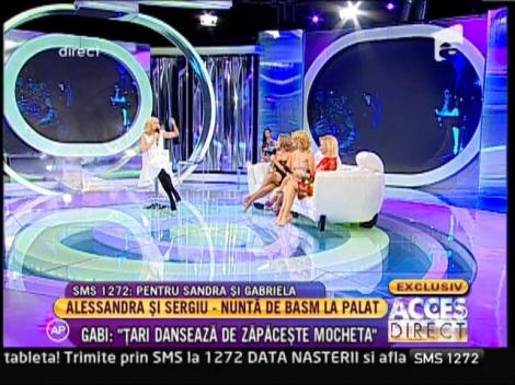 Cine a prins buchetul miresei, la nunta Sandrei Stoicescu