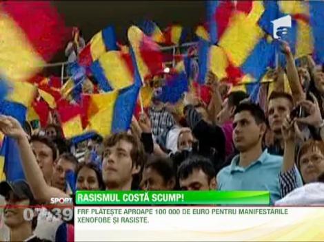 FRF plateste scump manifestarile rasiste de la meciul cu Ungaria