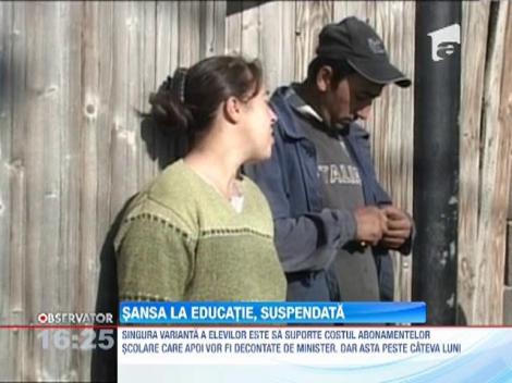 Sansa la educatie, suspendata pentru 16 copii din localitatea Crizbav, din judetul Brasov