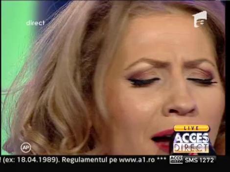 Mirela Boureanu Vaida a incantat prin vocea sa, la Acces Direct!
