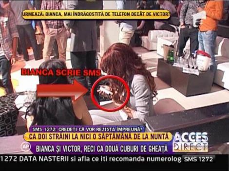 Bianca si Victor, ca doi straini la nicio saptamana de la nunta