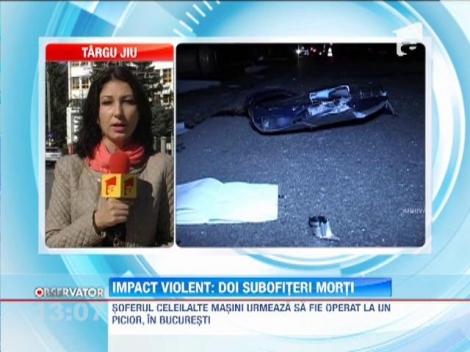 Doi politisti au murit intr-un accident in Valcea