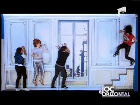 Proba "Joc orizontal": Echipa II, in rolul vecinilor petrecareti - partea II