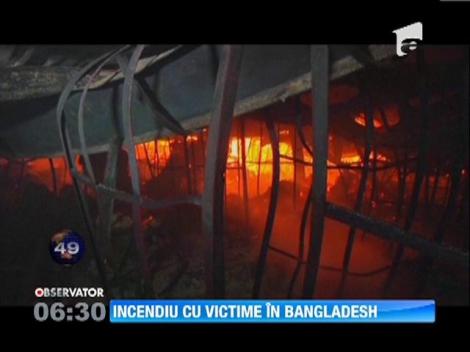 Incendiu cu victime in Bangladesh