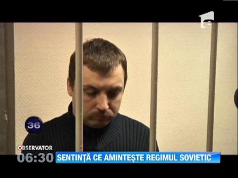 Un manifestant impotriva lui Putin, condamnat la internarea intr-un spital psihiatric