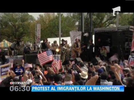 Prostest al imigrantilor la Washington