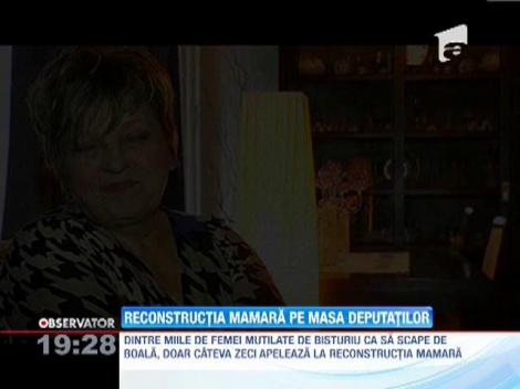 Alege sa nu suferi! Reconstructia mamara, pe masa deputatilor. Protezele ar putea fi decontate de stat