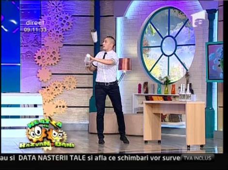 Adi Petrut, demonstratie de flair bartending