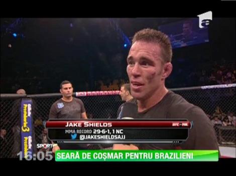Jake Shields l-a invins pe Demian Maia, in gala UFC Fight Night din Brazilia
