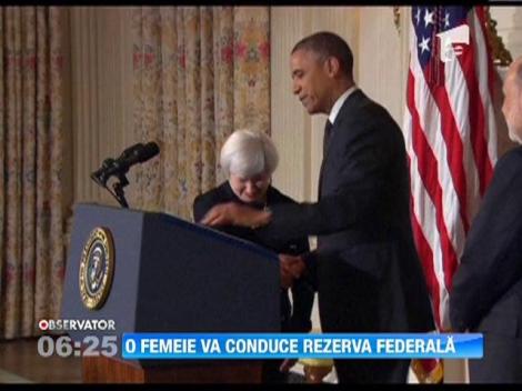 Rezerva Federala a Statelor Unite, condusa de o femeie