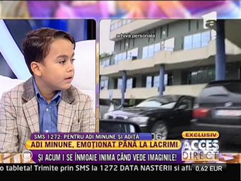 Vezi imagini din urma cu sapte ani, de la botezul fiului lui Ad Minune!