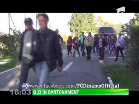 20 de fani dinamovisti au petrecut o zi in cantonamentul cainilor rosii