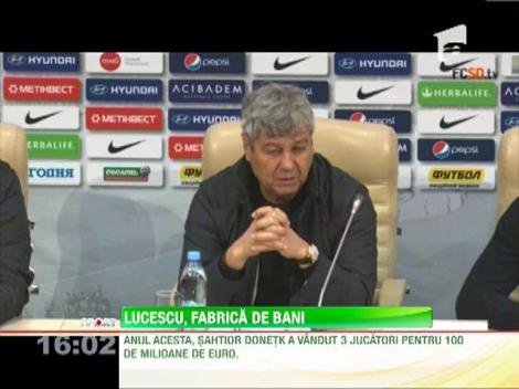 Lucescu, fabrica de bani la Sahtior