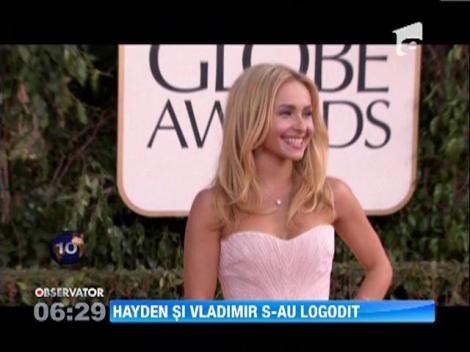 Hayden Panettiere s-a logodit cu boxerul Vladimir Kliciko