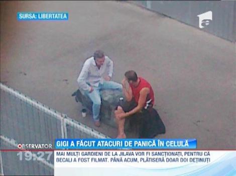 Gigi Becali a facut atacuri de panica in celula