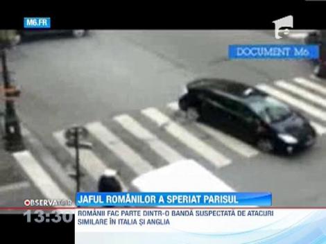 Cinci romani, cercetati in stare de arest dupa un spectaculos jaf in centrul Parisului