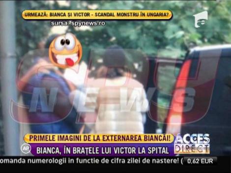 Vezi primele imagini de la externarea Biancai!