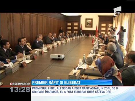 Premierul Libiei Ali Zeidan a fost rapit de o grupare inarmata