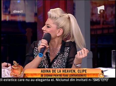 Adina de la trupa Heaven, clipe de groaza printre fiare contorsionate