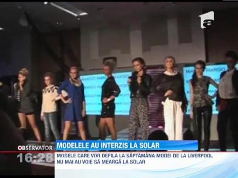 Natural 100%! Modelele care vor defila la Saptamana Modei de la Liverpool au interzis sa mearga la solar