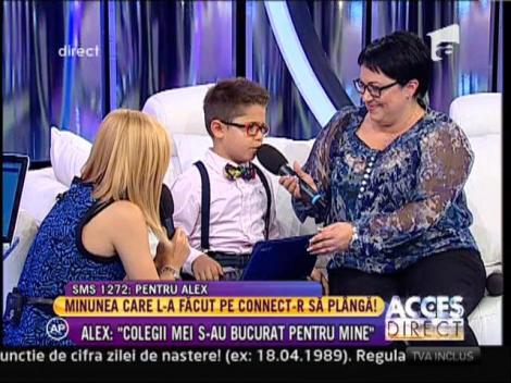 Alex Pirvu, micul cantaret nevazator care l-a facut Connect-R sa planga, a venit la "Acces Direct"!