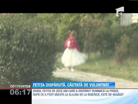Fetita disparuta din Satu Mare, cautata de voluntari