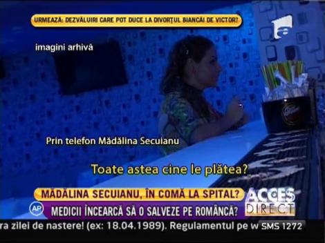 Madalina Secuianu s-ar afla in coma, intr-un spital din Italia!