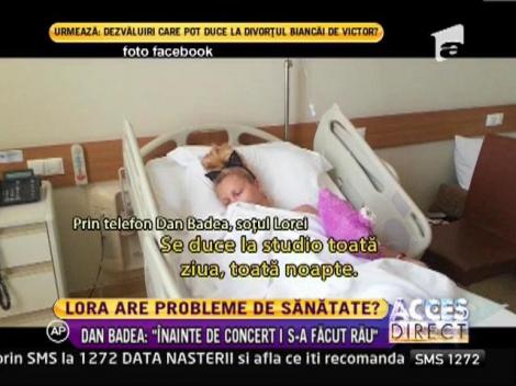 Lorei i s-a facut rau inainte de un concert!