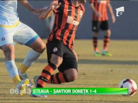 Meciuri amicale: Steaua, spulberata de Sahtior/ Getafe - Petrolul 1-1