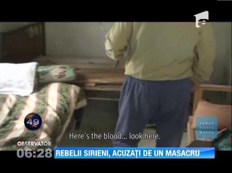 Rebelii islamisti din Siria au ucisi zeci de civili care apartineau unei secte musulmane din care apartine si Basar al-Assad