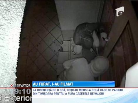 Jafuri ca in filme, in Timisoara! Doi hoti au dat spargeri la doua case de pariuri