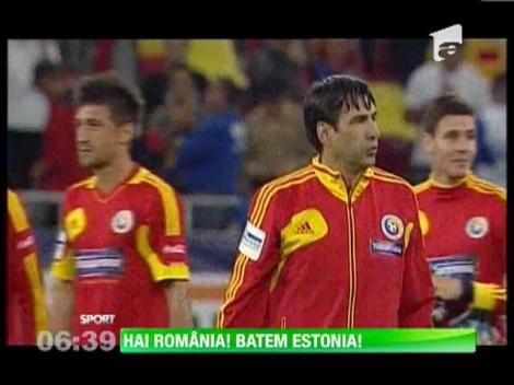 Tricolorii au inceput pregatirile pentru meciul cu Estonia