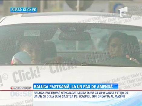 Raluca Pastrama, la un pas de amenda! 