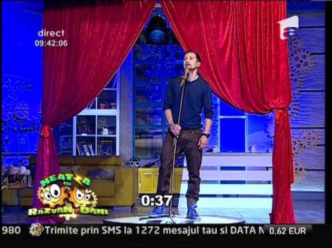 Opreste-l pe Dani din cantat! Ana din Valcea a castigat un beamz player la Neatza