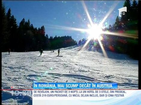 Revelionul in Romania, mai scump decat la austrieci