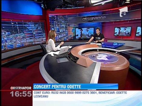 Artisti din Bucuresti vor canta pentru Odette Leoveanu