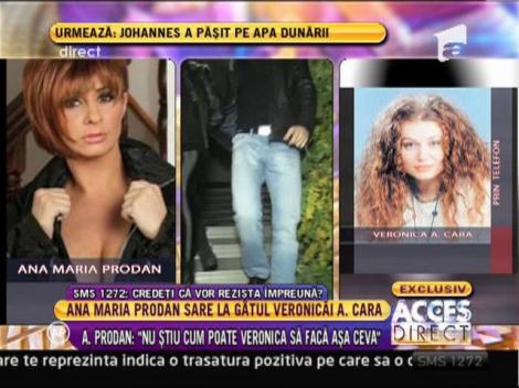 Anamaria Prodan: "Veronica A. Cara se face cunoscuta numai prin scandaluri"