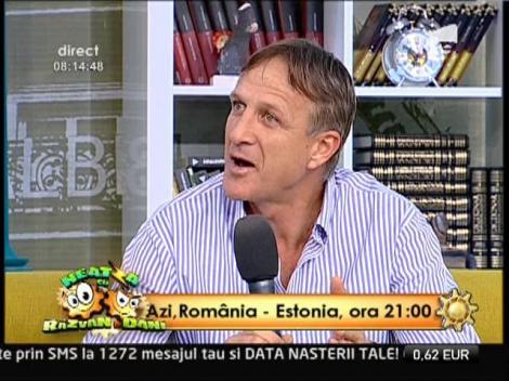 Emil Sandoi, la Neatza: "Putem sa castigam, in aceasta seara, cu Estonia"