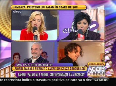 Adriana Bahmuteanu: "Florin Salam trebuie sa se rupa de anturaj"